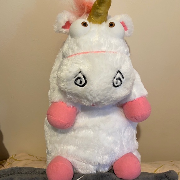 Universal Other - Fluffy unicorn backpack